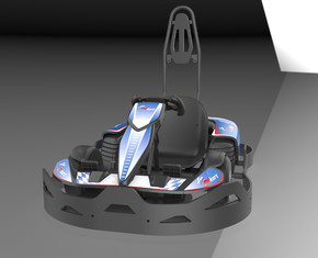 Go-kart elettrici per i bambini, 750w adulto Mini Go Kart di Karting del pedale