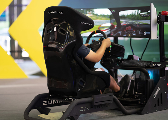 cabina di pilotaggio del videogioco di guida dell'azionamento del servomotore 15Nm, Arcade Racing Simulator