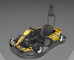 Va Karting 3000RPM Mini Kart With che elettrico 4 ruote determinano la velocità veloce per i bambini