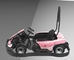 I go-kart elettrici della tassa rapida pro con 4 ruote determinano la velocità veloce adulta dei sedili